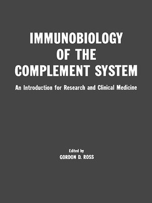 cover image of Immunobiology of the Complement System